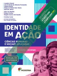 cover of the book Identidade em ação : ciências humanas e sociais aplicadas. Volume 2: Trabalho e tecnologia [manual do professor]