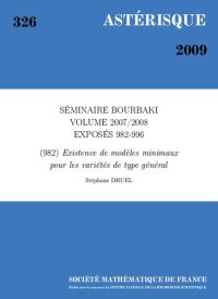 cover of the book Séminaire Bourbaki: volume 2007/2008 : exposés 982-996