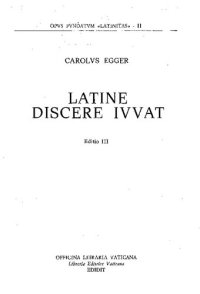 cover of the book Latine discere iuvat