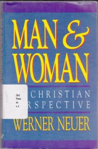 cover of the book man and woman in christian perspective