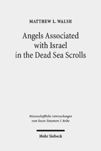 cover of the book Angels Associated with Israel in the Dead Sea Scrolls: Angelology and Sectarian Identity at Qumran