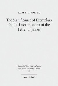 cover of the book The Significance of Exemplars for the Interpretation of the Letter of James