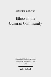 cover of the book Ethics in the Qumran Community: An Interdisciplinary Investigation