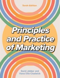 cover of the book Practice and Principles of marketing tenth edition