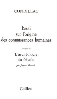 cover of the book L'Archéologie du frivole