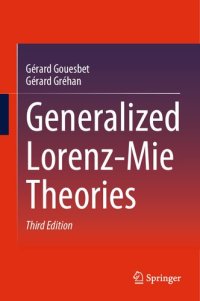 cover of the book Generalized Lorenz-Mie Theories