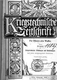 cover of the book Kriegstechnische Zeitschrift. Für Offiziere aller Waffen