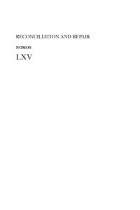 cover of the book Reconciliation and Repair: NOMOS LXV