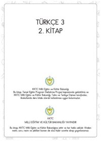 cover of the book Türkçe 3. 2. Kitap