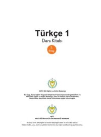 cover of the book Türkçe 1. Ders Kitabı. 2. Kitap