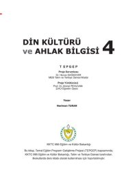 cover of the book Din Kültürü ve Ahlak Bilgisi 4