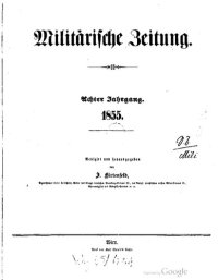 cover of the book Militärische Zeitung