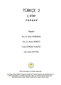 cover of the book Türkçe 2. 2. Kitap