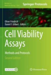 cover of the book Cell Viability Assays: Methods and Protocols