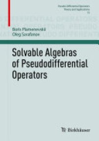 cover of the book Solvable Algebras of Pseudodifferential Operators