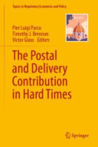 cover of the book The Postal and Delivery Contribution in Hard Times