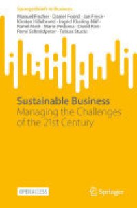 cover of the book Sustainable Business: Managing the Challenges of the 21st Century