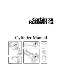 cover of the book Corbin Russwin Cylinder Manual