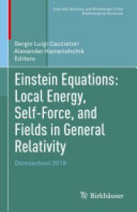 cover of the book Einstein Equations: Local Energy, Self-Force, and Fields in General Relativity: Domoschool 2019