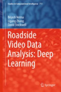 cover of the book Roadside Video Data Analysis: Deep Learning