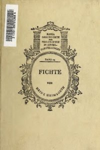 cover of the book Fichte