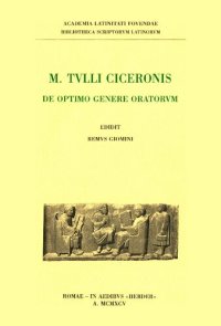 cover of the book Ciceronis De optimo genere oratorum