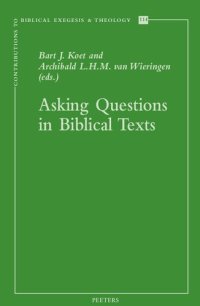 cover of the book Asking Questions in Biblical Texts