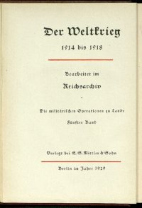 cover of the book Der Herbst-Feldzug 1914 : Im Westen bis zum Stellungskrieg. Im Osten bis zum Rückzug