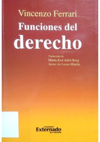 cover of the book Funciones del derecho