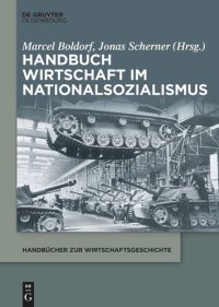 cover of the book Handbuch Wirtschaft im Nationalsozialismus