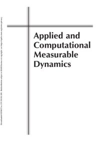 cover of the book Applied and computational measurable dynamics