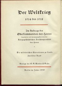 cover of the book Die Kriegführung im Frühjahr 1917