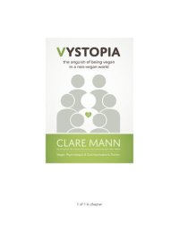 cover of the book Vystopia: The Anguish of Being Vegan in a Non vegan World