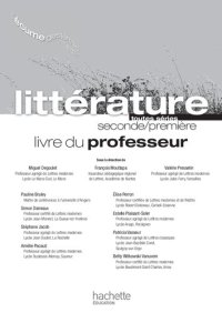 cover of the book L'écume des lettres - Littérature 2de / 1re - Livre du professeur - Edition 2011