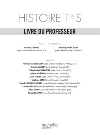 cover of the book Histoire Terminale S Livre du professeur - Edition 2014