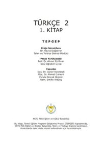 cover of the book Türkçe 2. 1. Kitap