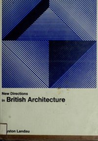 cover of the book New Directions in British Architecture