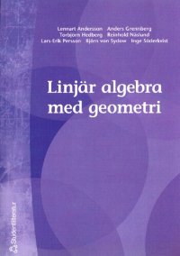 cover of the book Linjär algebra med geometri