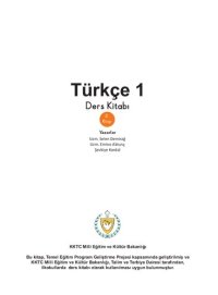 cover of the book Türkçe 1. Ders Kitabı. 2. Kitap