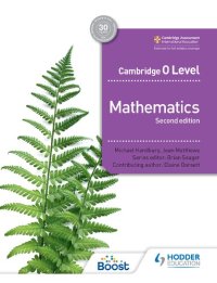 cover of the book Cambridge O Level Mathematics Second edition