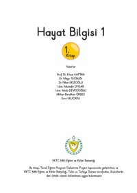 cover of the book Hayat Bilgisi 1. 1. Kitap