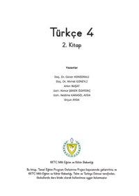 cover of the book Türkçe 4. 2. Kitap