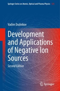 cover of the book Development and Applications of Negative Ion Sources