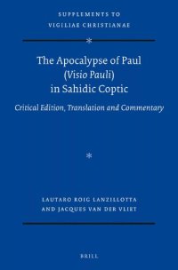 cover of the book The Apocalypse of Paul (Visio Pauli) in Sahidic Coptic: Critical Edition, Translation and Commentary