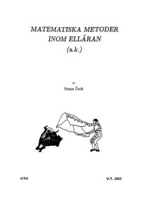 cover of the book Matematiska metoder inom elläran