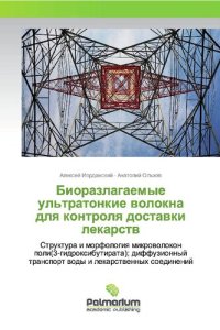 cover of the book Биоразлагаемые ультратонкие волокна для контроля доставки лекарств: Структура и морфология микроволокон поли(3-гидроксибутирата); диффузионный транспорт воды и лекарственных соединений