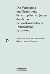 cover of the book Deutsches Reich und Protektorat Böhmen und Mähren Oktober 1941 – März 1943