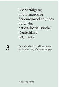 cover of the book Deutsches Reich und Protektorat September 1939 – September 1941