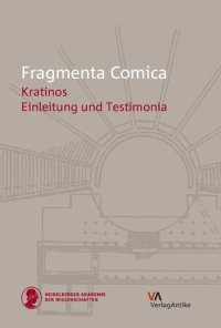 cover of the book Cratino. Introduzione e Testimonianze