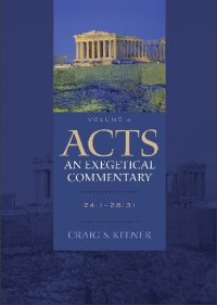 cover of the book Acts: An Exegetical Commentary: 24:1-28:31